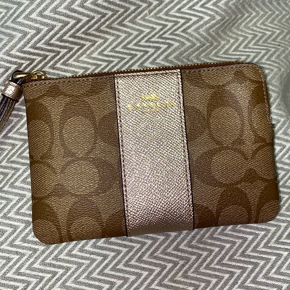 Coach mini wallet